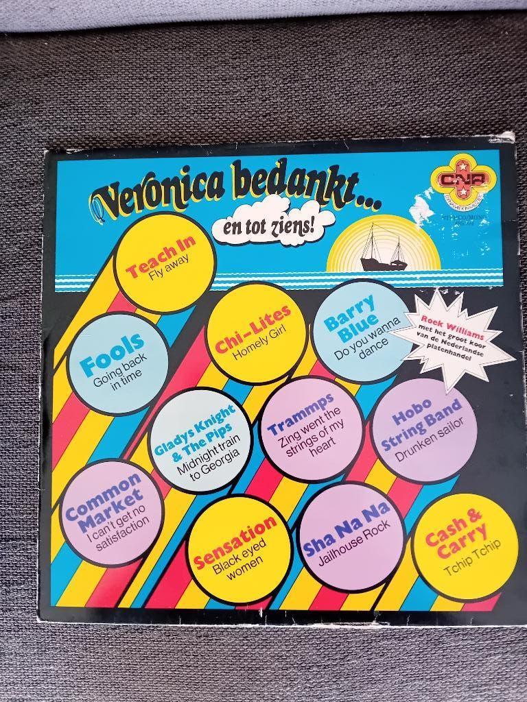 LP - Veronica bedankt, Cd's en Dvd's, Vinyl | Verzamelalbums, Gebruikt, Wereldmuziek, Ophalen of Verzenden, 1970 - 1979