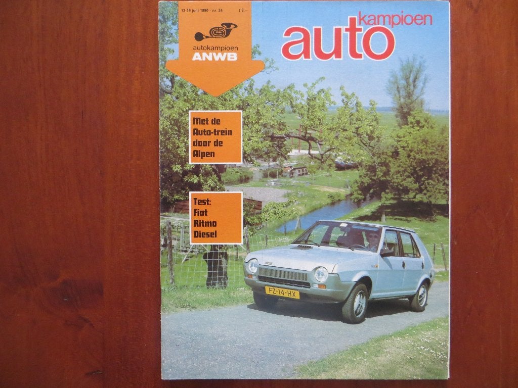Autokampioen 24 1980 Fiat Ritmo, 323, Lotus, Talbot Solara, Ophalen of Verzenden, Nieuw, Overige merken