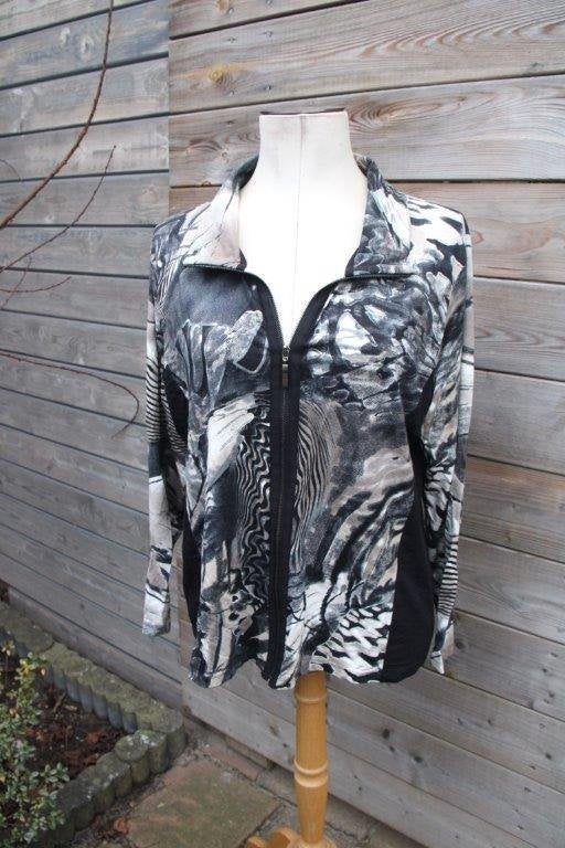 Vest zwart/ bruin Annejet mt 44 Vaste prijs OPRUIMING, Kleding | Dames, Zwart, Maat 42/44 (L), Zo goed als nieuw, Annejet