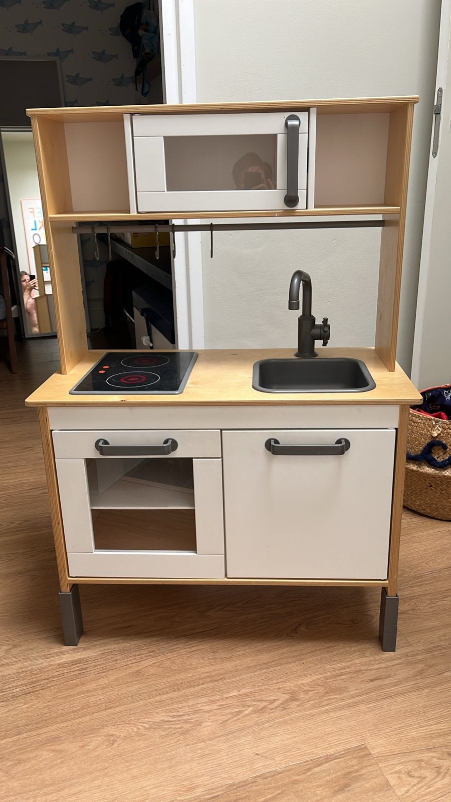 IKEA DUKTIG Speelkeuken met veel accessoires, Ophalen, Zo goed als nieuw, Hout, Speelkeuken