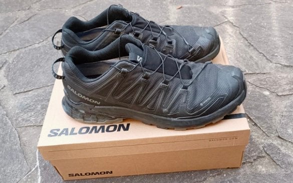 Salomon XA Pro 3D V9 Gore-Tex sneakers black phantom 46, Ophalen of Verzenden, Zo goed als nieuw, Schoenen