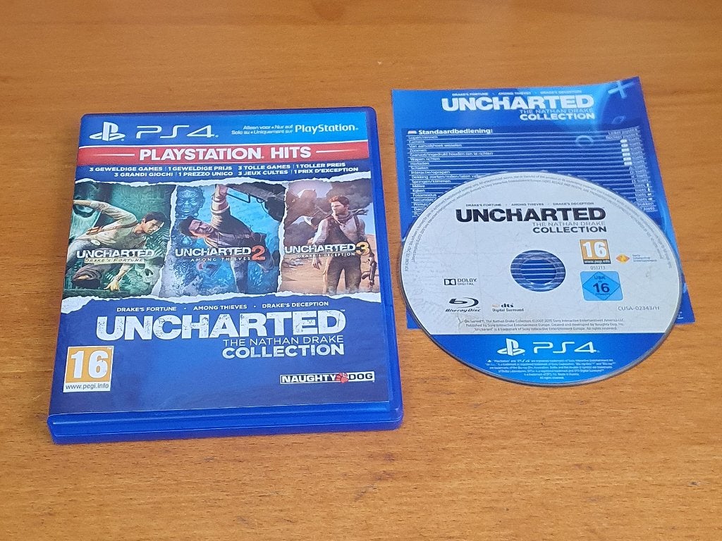 PS4 | Uncharted COLLECTION, Avontuur en Actie, Gebruikt, 1 speler, Ophalen of Verzenden