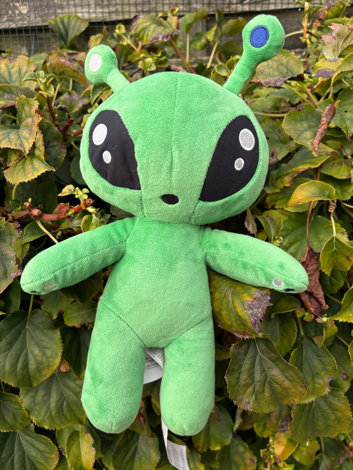 IKEA Alien Knuffel - aftonsparv Populaire Knuffel met Label, Groen, IKEA, Overige typen, Ophalen of Verzenden