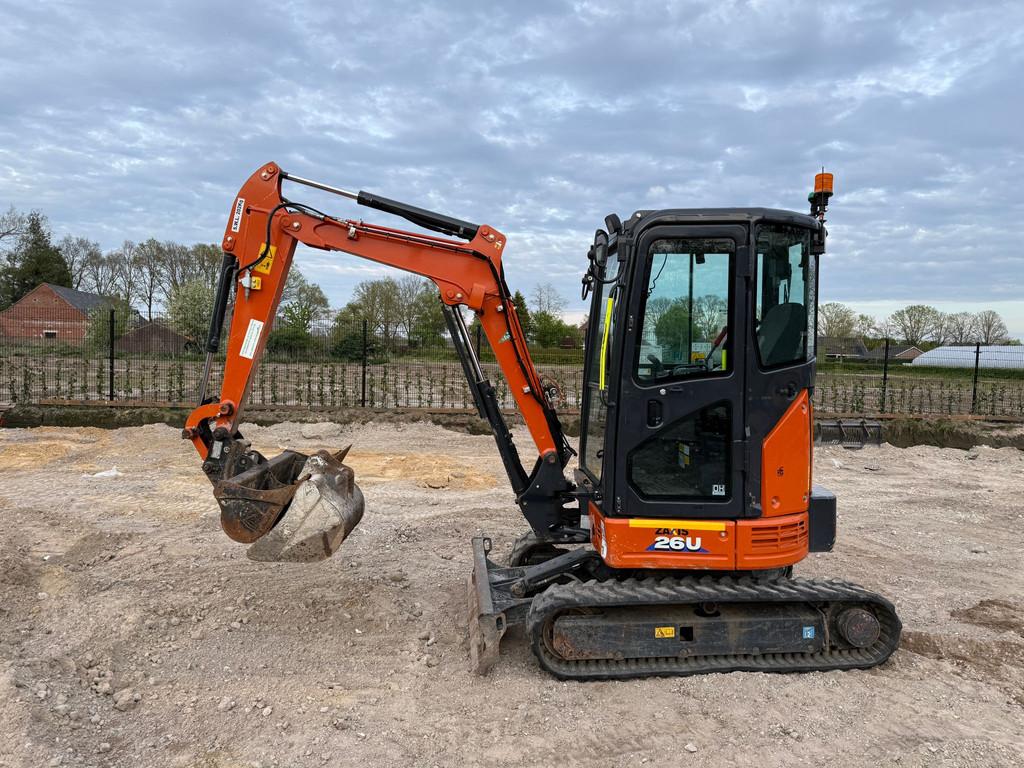 Hitachi ZX26U-6 CLR rupskraan (bj 2025), Zakelijke goederen, Machines en Bouw | Kranen en Graafmachines, Graafmachine