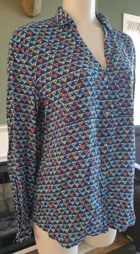 Esprit schaatsen ijshockey blouse 38 M, Maat 38/40 (M), Gedragen, Esprit, Verzenden