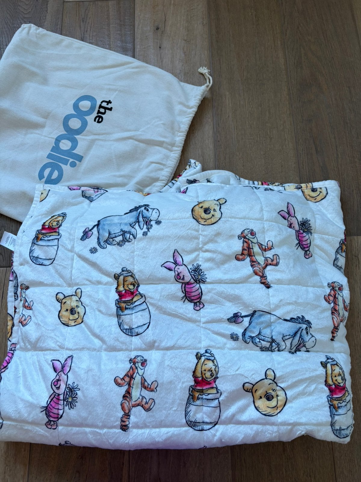 The Oodie verzwaringsdeken (6,8kg) - Winnie the Pooh, Ophalen of Verzenden, Zo goed als nieuw