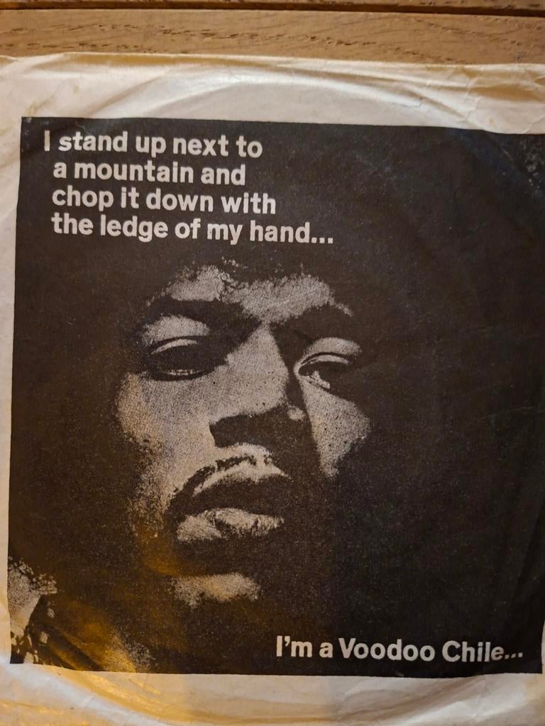 Jimi Hendrix Experience - Voodoo Chile / Hey Joe (Single), Gebruikt, Fotohoes, 7 inch, Single