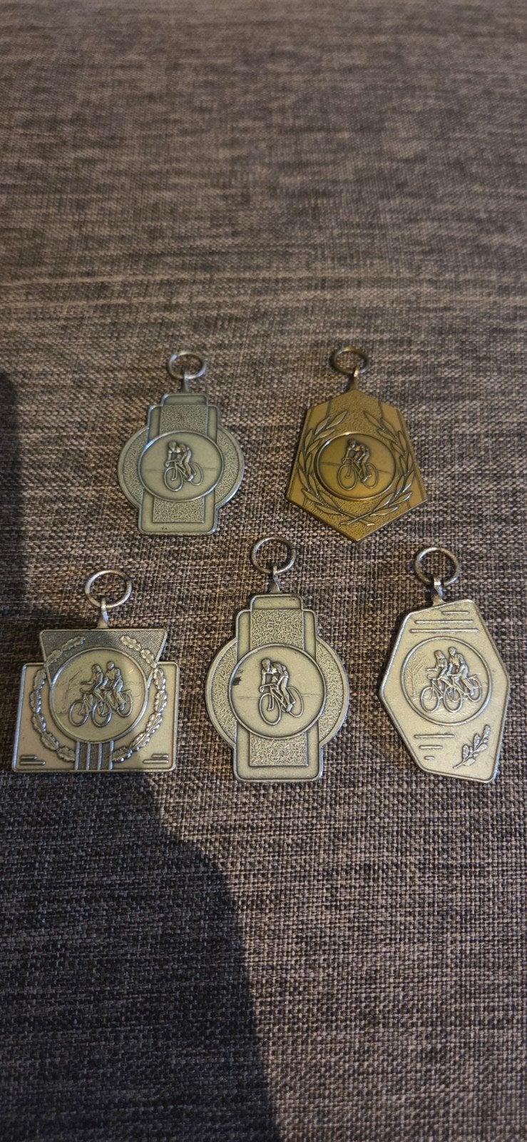 Vintage Wielermedailles - Jaren '70 Collectie, Postzegels en Munten, Ophalen of Verzenden