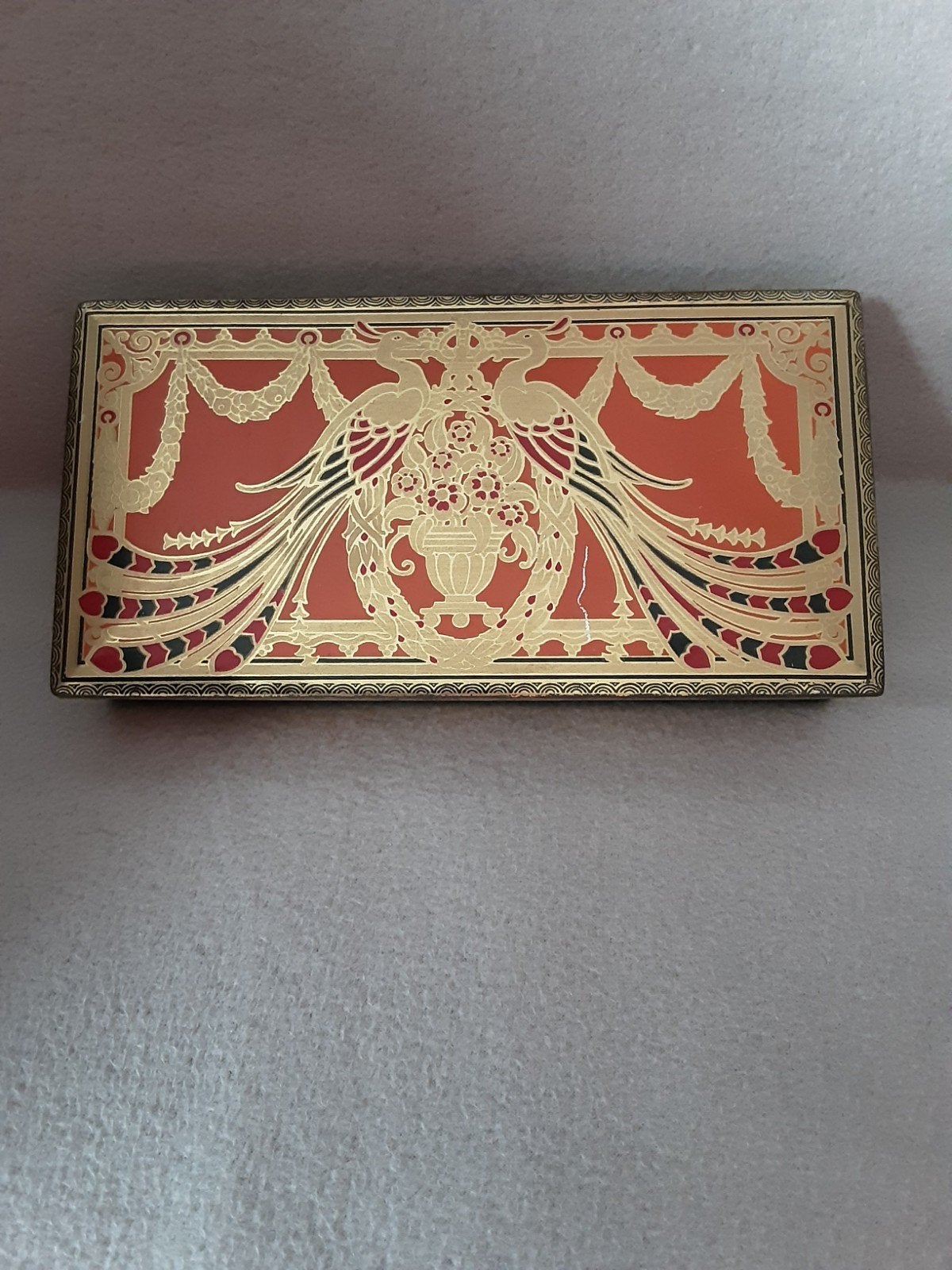 RINGERS CHOCOLADE Blik. ( Pauwen ), Ophalen of Verzenden, Gebruikt, Overige