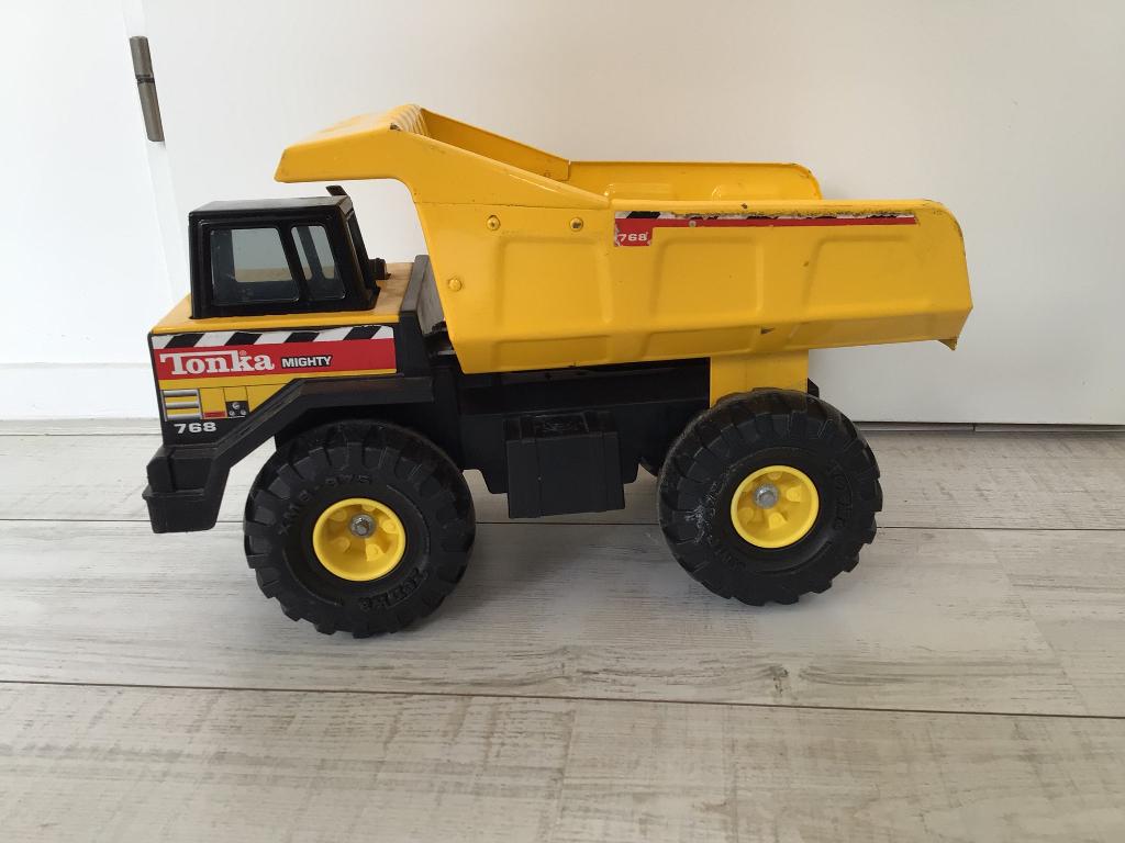 Tonka Auto Kiepauto groot model, Ophalen of Verzenden, Gebruikt