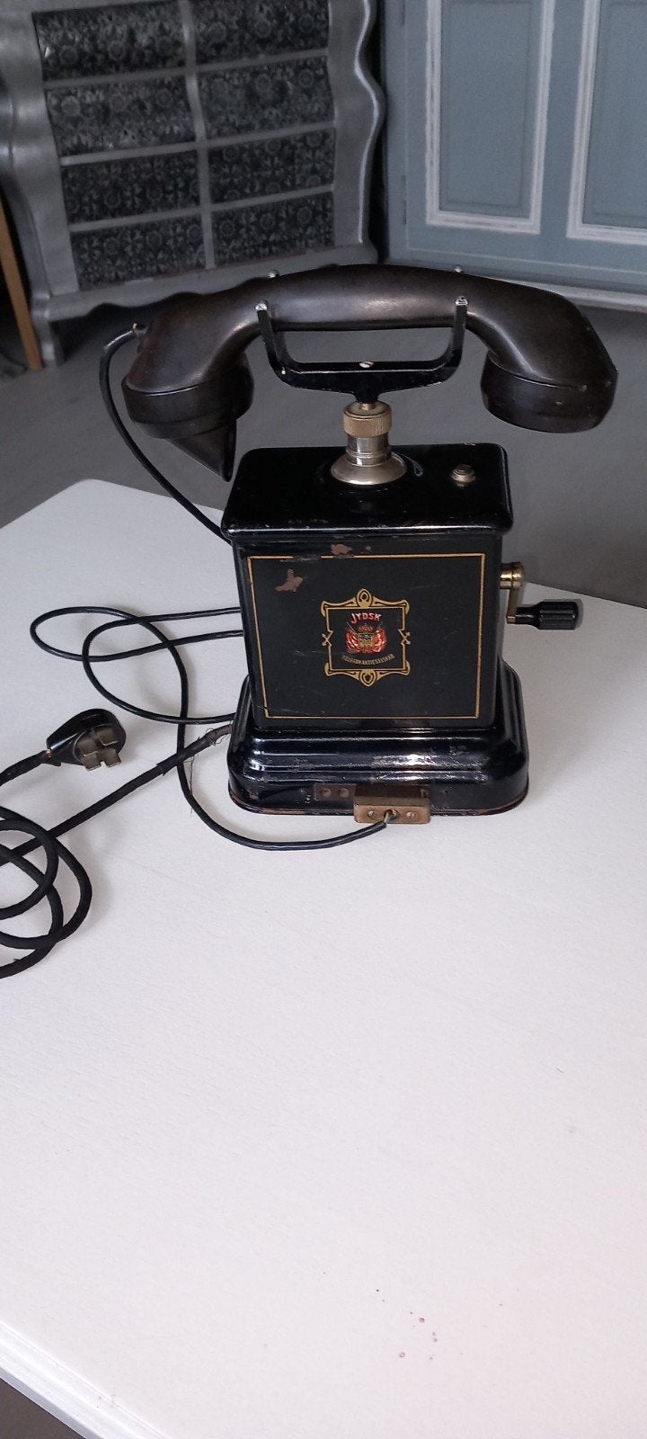 Antieke Jydsk Telefoon Aktieselskab Telefoon, Ophalen
