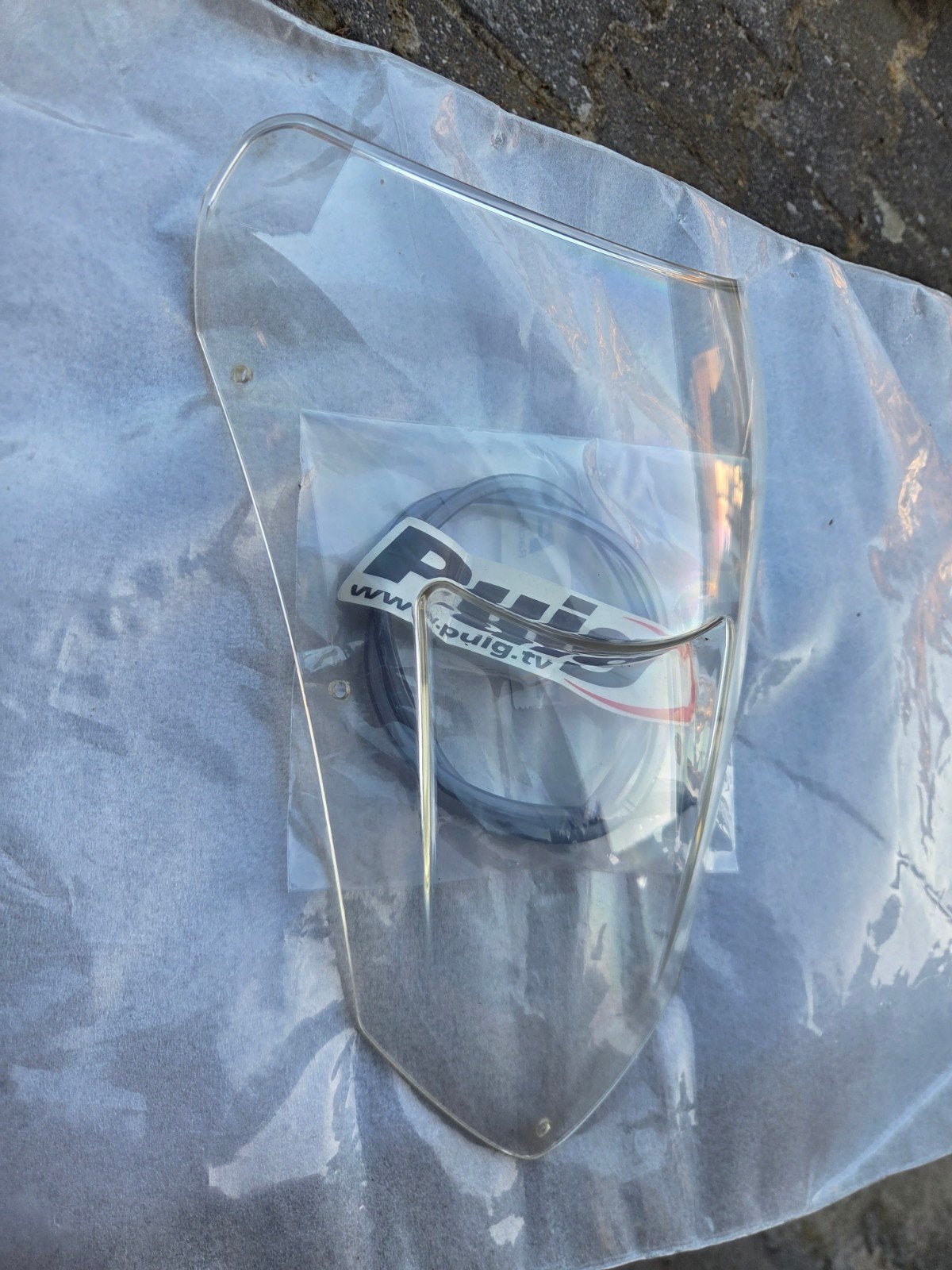 Lage blanke kuipruit Aprilia RSV 1000R Tuono bj.2006-2010, Ophalen of Verzenden, Gebruikt