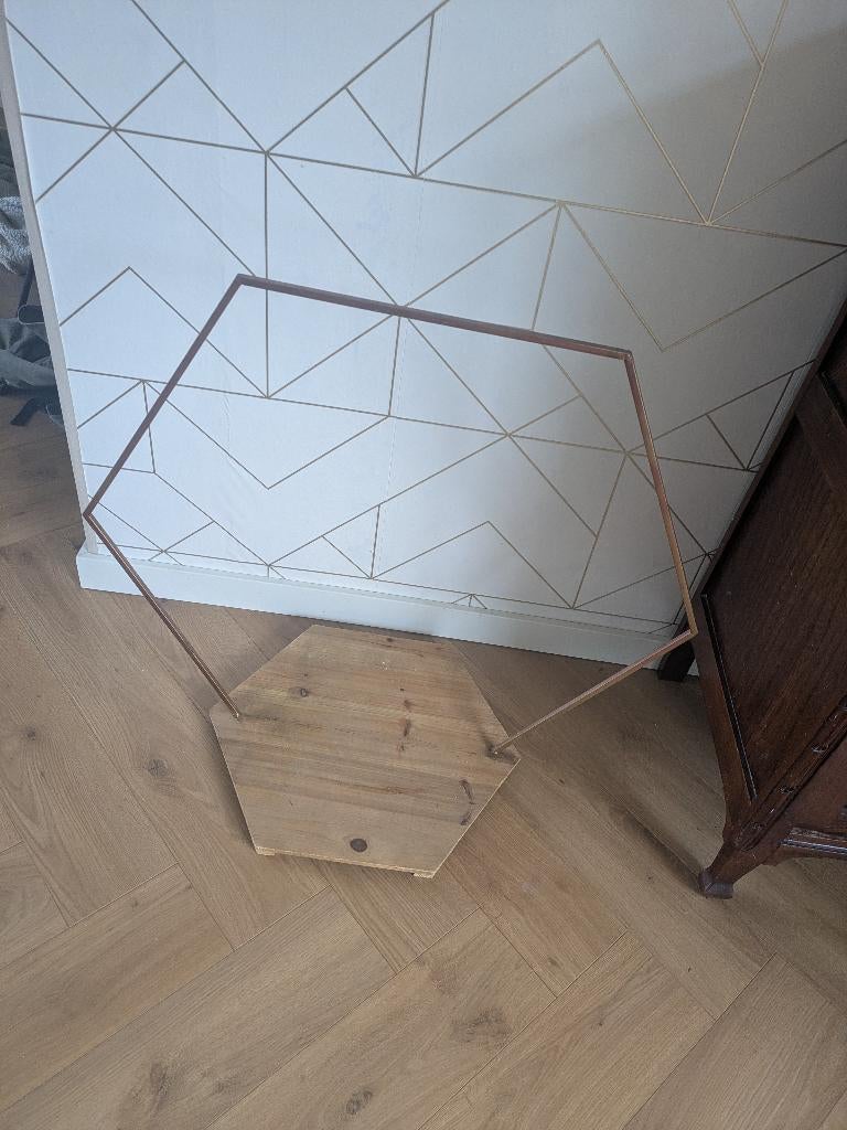 Rose gouden hexagon styling decoratie, Huis en Inrichting, Ophalen, Zo goed als nieuw