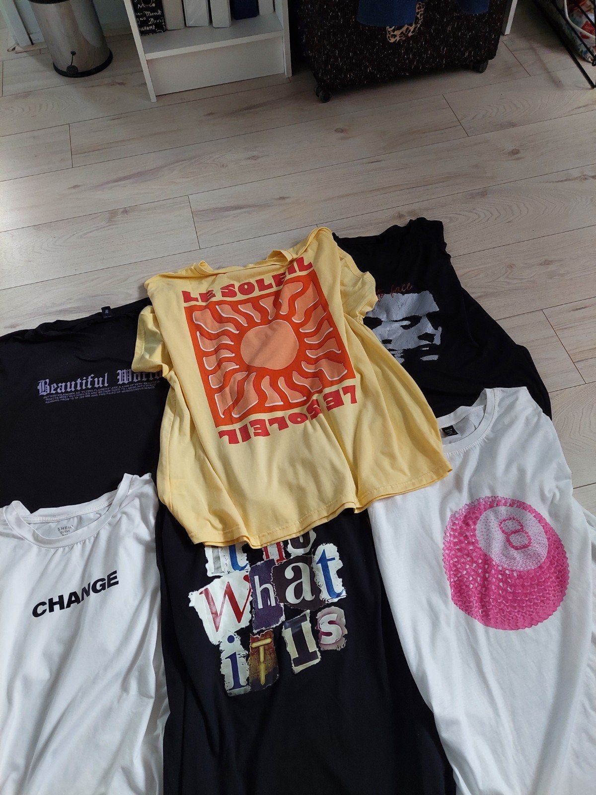 6 T-shirts 2XL - Haast gratis!, Kleding | Dames, Ophalen of Verzenden, Zo goed als nieuw, Shirt of Top