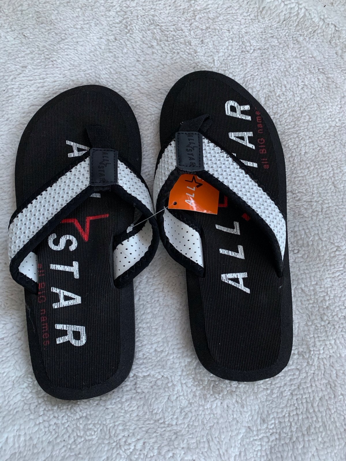Nieuwe All Star Slippers Zwart/Wit - Maat 40, Slippers, Zwart, Nieuw, Ophalen of Verzenden
