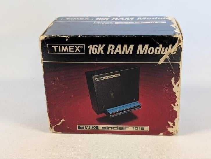 Timex Sinclair 1016 – 16K RAM Module – In Doos – ZX81, Computers en Software, Vintage Computers, Ophalen of Verzenden