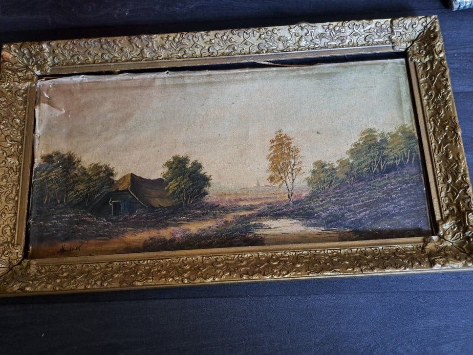 oud schilderij, Antiek en Kunst, Ophalen