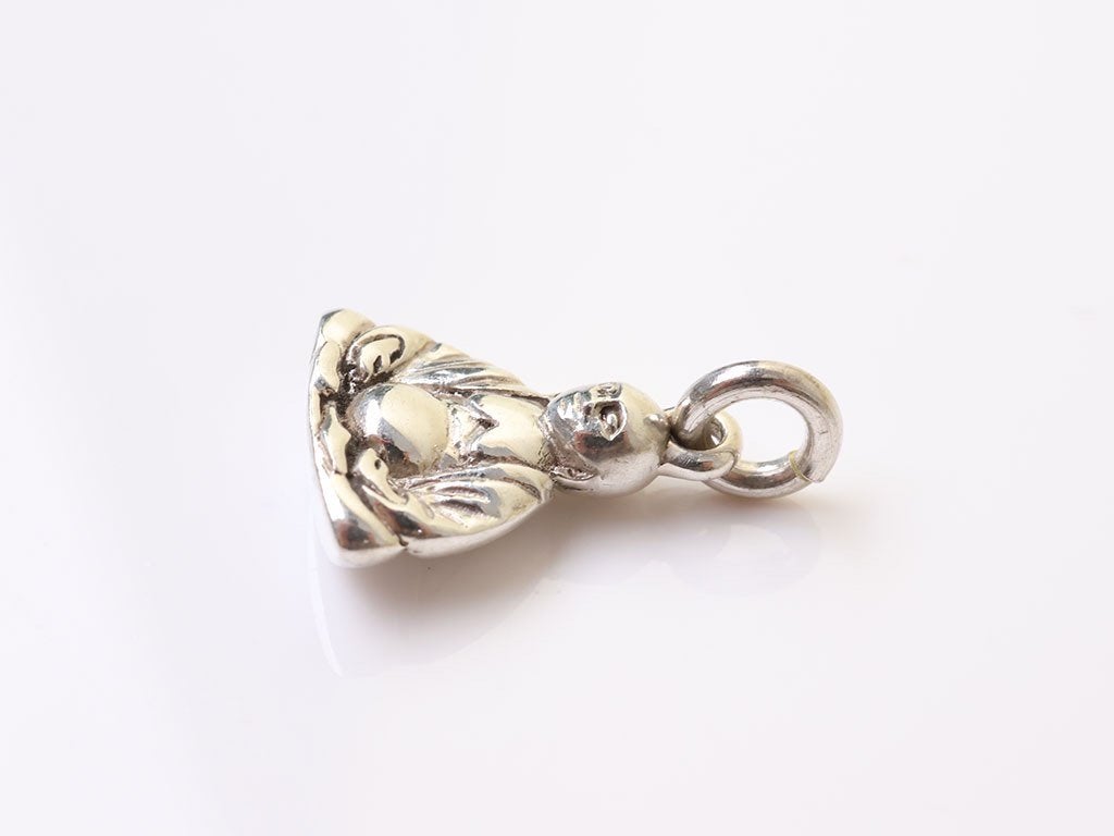 Boeddha Hanger Zilver | Vintage Buddha Bedel, Overige merken, Ophalen of Verzenden, Zo goed als nieuw, 1 bedel