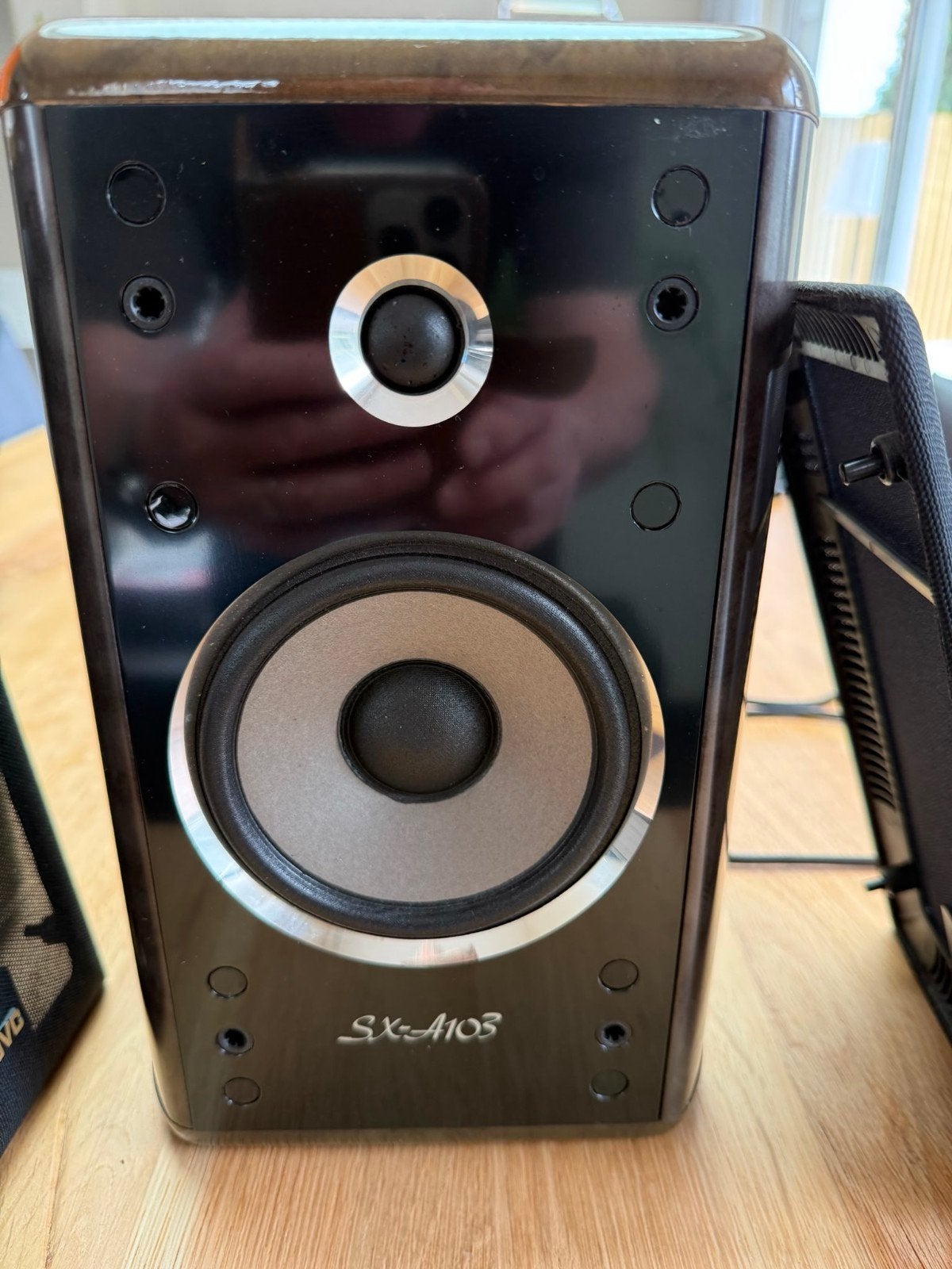 JVC SX-A103WD speakers en Onkyo TX-100 versterker, Audio, Tv en Foto, Luidsprekers, JVC, Ophalen of Verzenden, Zo goed als nieuw