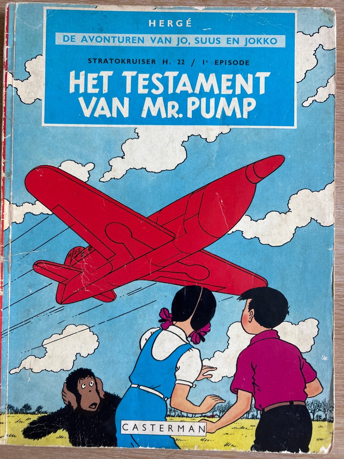 Het Testament van Mr. Pump - Jo, Suus en Jokko (1951), Boeken, Eén stripboek, Ophalen of Verzenden, Gelezen