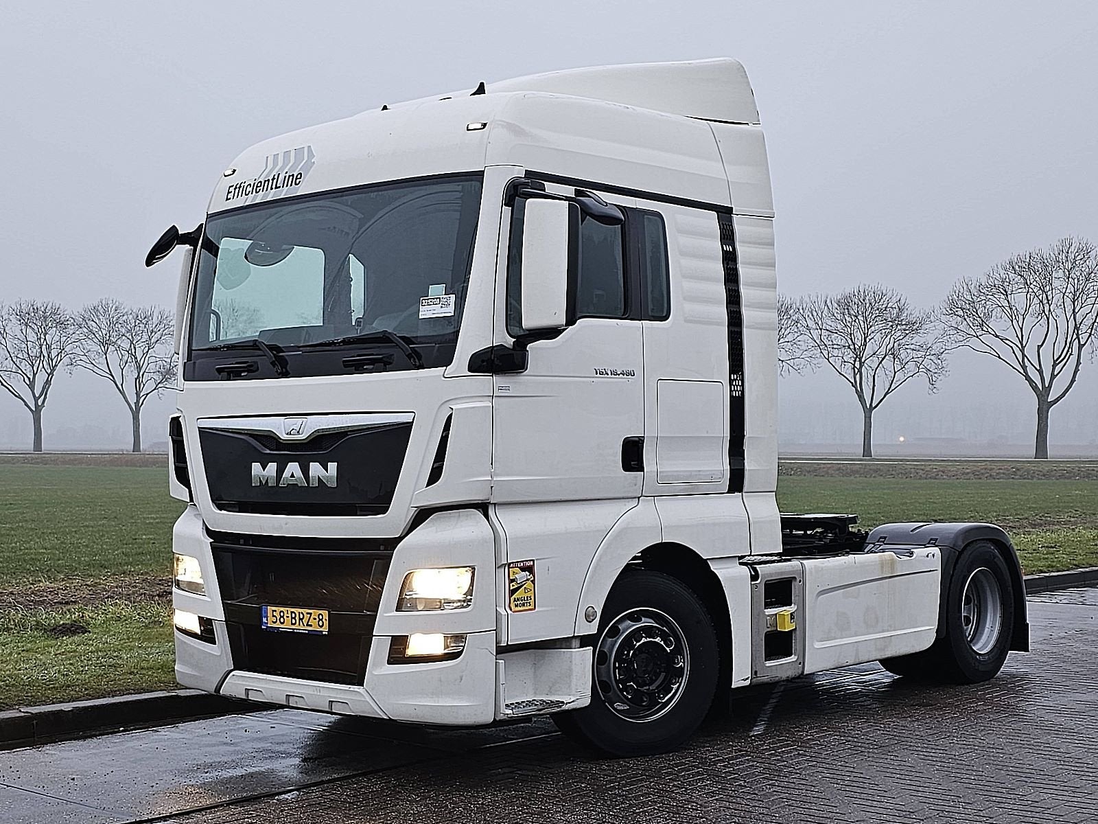 M.A.N. 18.480 TGX, Auto's, Automaat, Euro 6, MAN, Wit