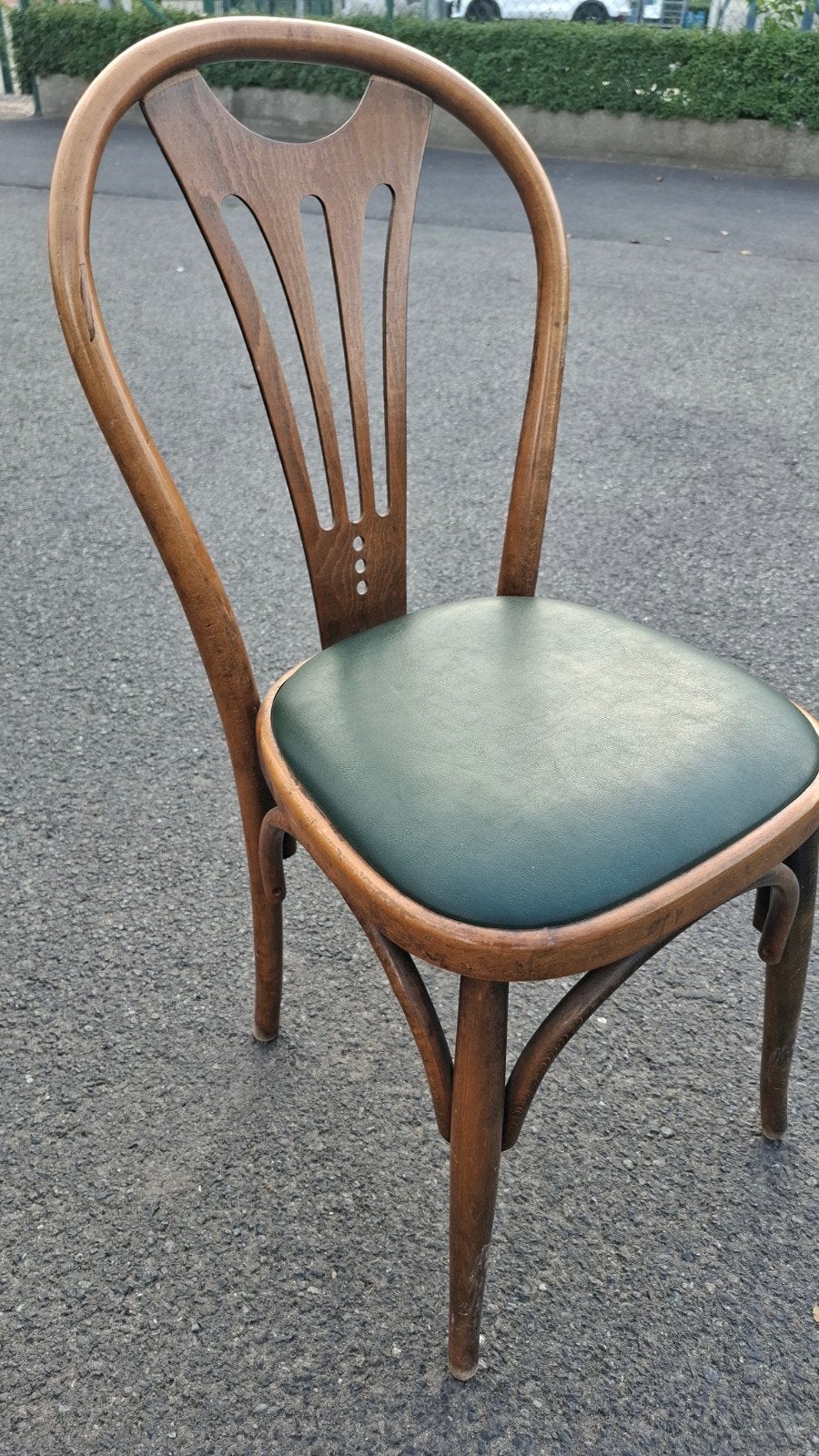 28 cafe thonet boog bistro stoelen vintage partij horeca, Gebruikt, Bruin, Leer, Ophalen of Verzenden