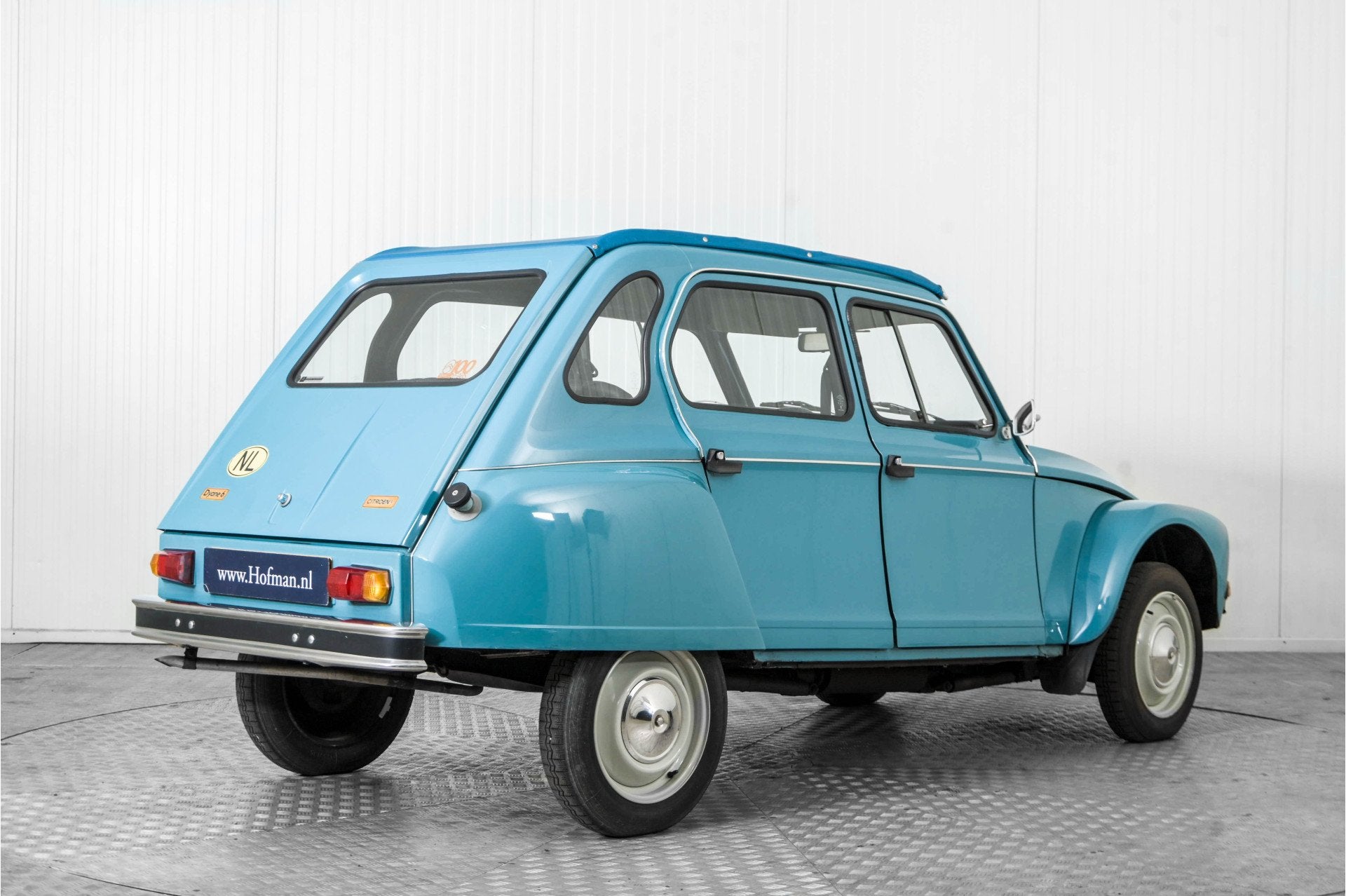 Citroën Dyane 6 Confort (bj 1981), Voorwielaandrijving, Blauw, 35 pk, Origineel Nederlands
