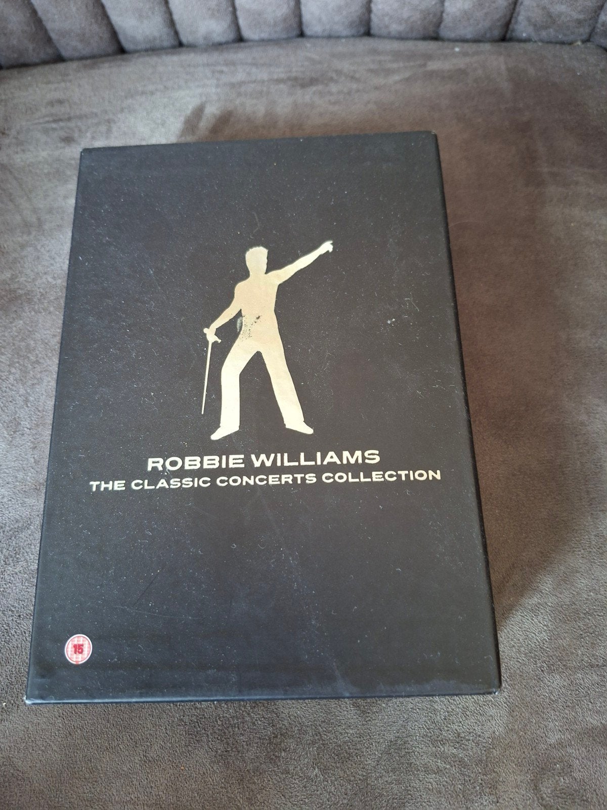 Robbie Williams: The Classic Concerts Collection DVD Boxset, Vanaf 16 jaar, Boxset, Muziek en Concerten, Ophalen of Verzenden
