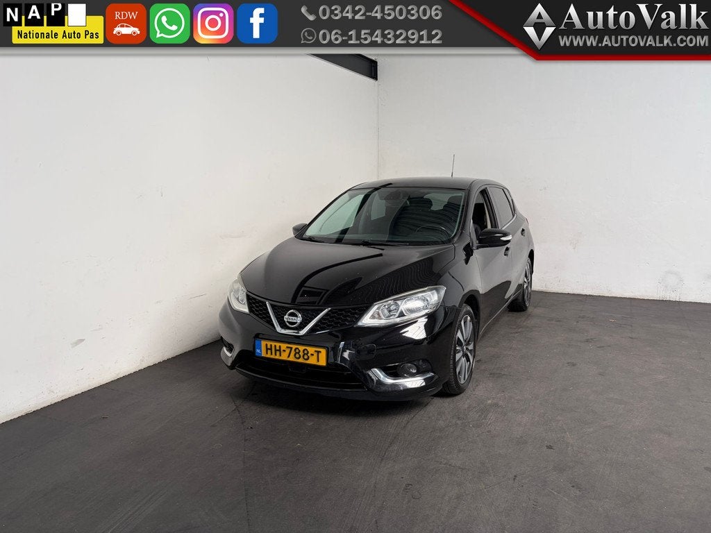 Nissan Pulsar 1.2 DIG-T Connect Edition (bj 2015, automaat), Auto's, Nissan, Euro 5, Gebruikt, 4 cilinders, 116 pk