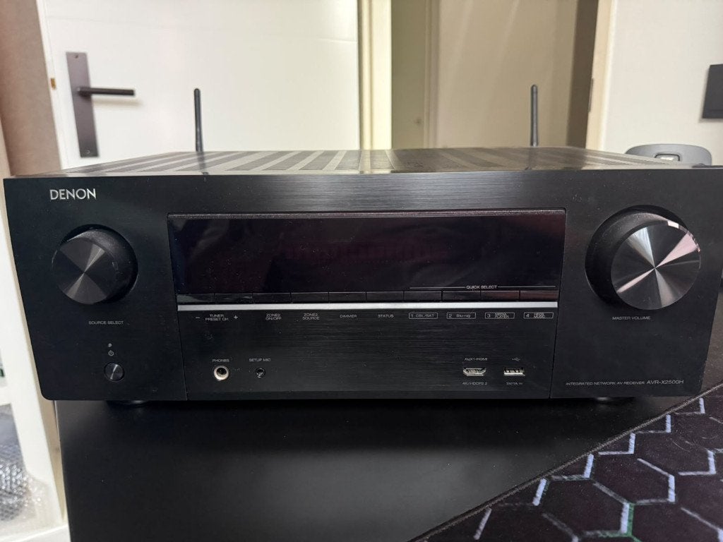 Denon AVR-X2500H, Gebruikt, Denon, Ophalen of Verzenden, 120 watt of meer