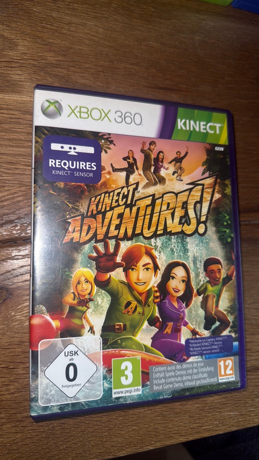 Kinect adventures xbox 360 kinect game, Avontuur en Actie, 1 speler, Ophalen of Verzenden, Zo goed als nieuw