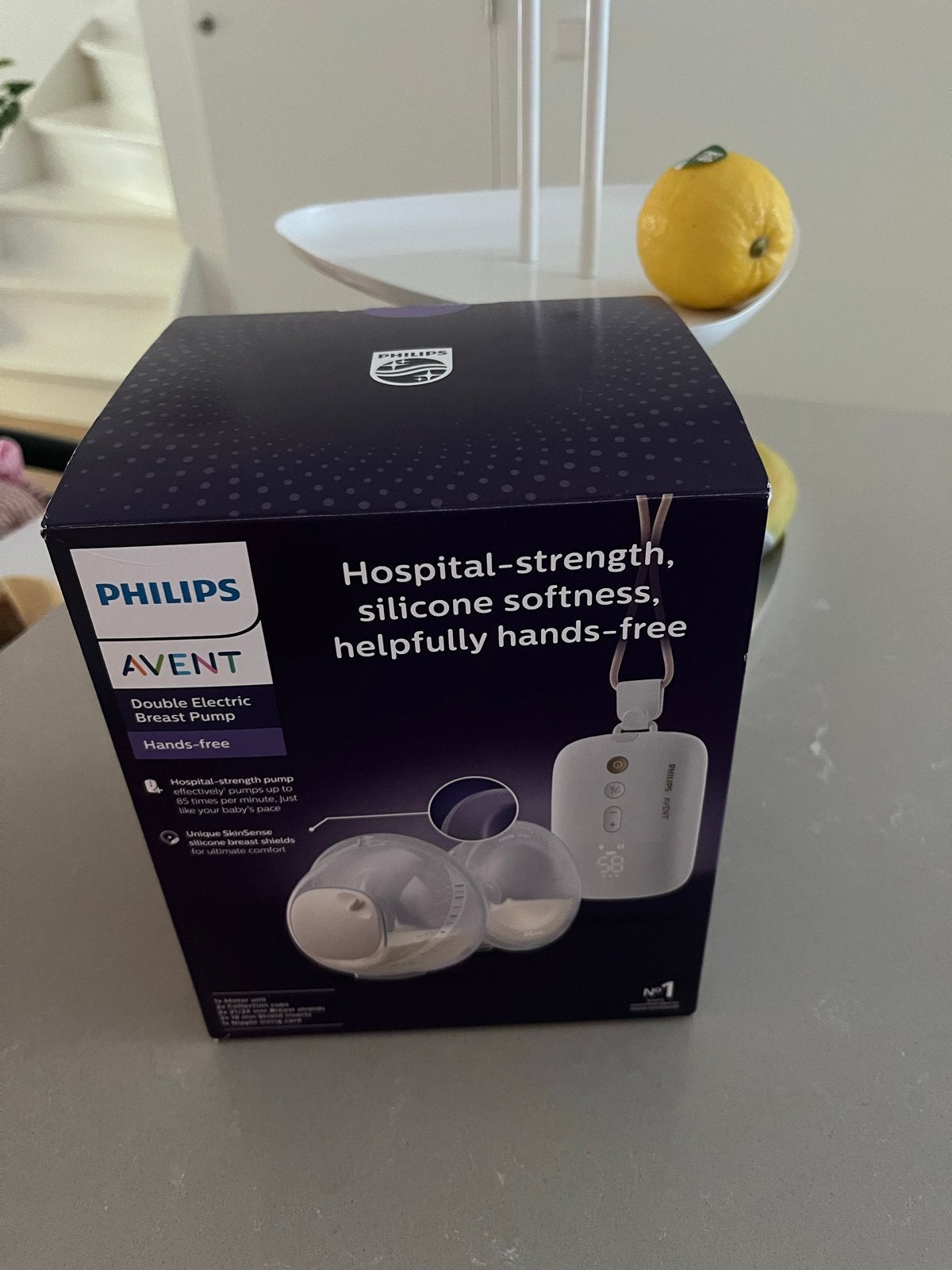 Philips Avent Dubbele Elektrische Borstkolf Handsfree, Ophalen, Zo goed als nieuw, Borstkolf