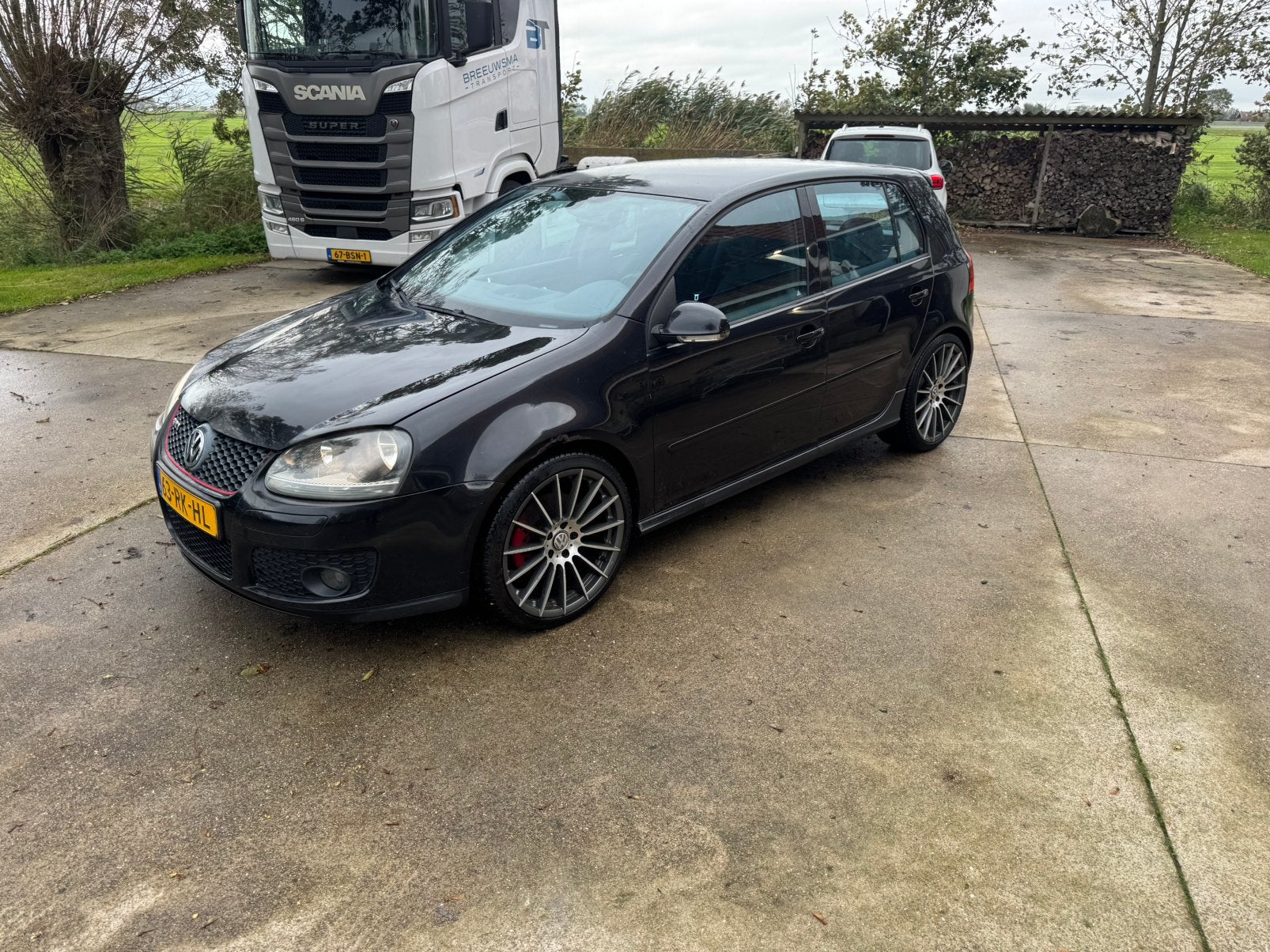Volkswagen Golf 2.0 GTI 147KW 5D 2005 Zwart, Auto's, 4 cilinders, Zwart, Origineel Nederlands, Handgeschakeld