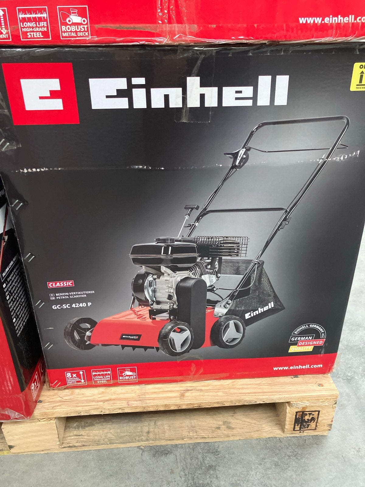 Einhell Benzine Verticuteermachine GC-SC 4240 P, Ophalen of Verzenden, Nieuw, Benzine