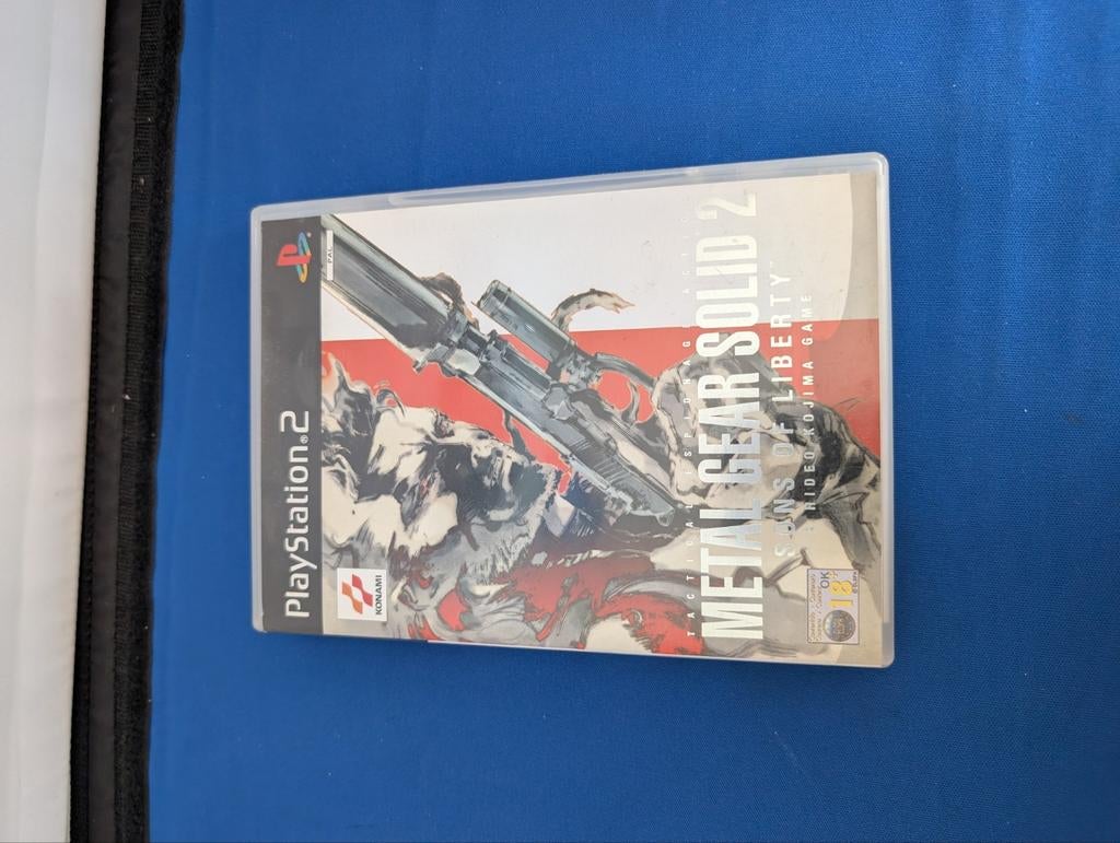 Metal Gear Solid 2 Sons of Liberty PS2, Spelcomputers en Games, Ophalen of Verzenden