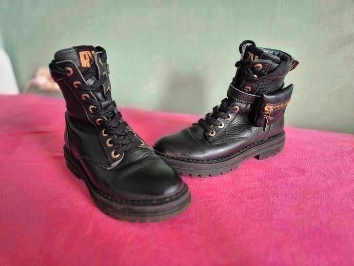 RED-RAG leren boots / enkellaarsjes maat 33, Red Rag, Meisje, Ophalen of Verzenden, Laarzen