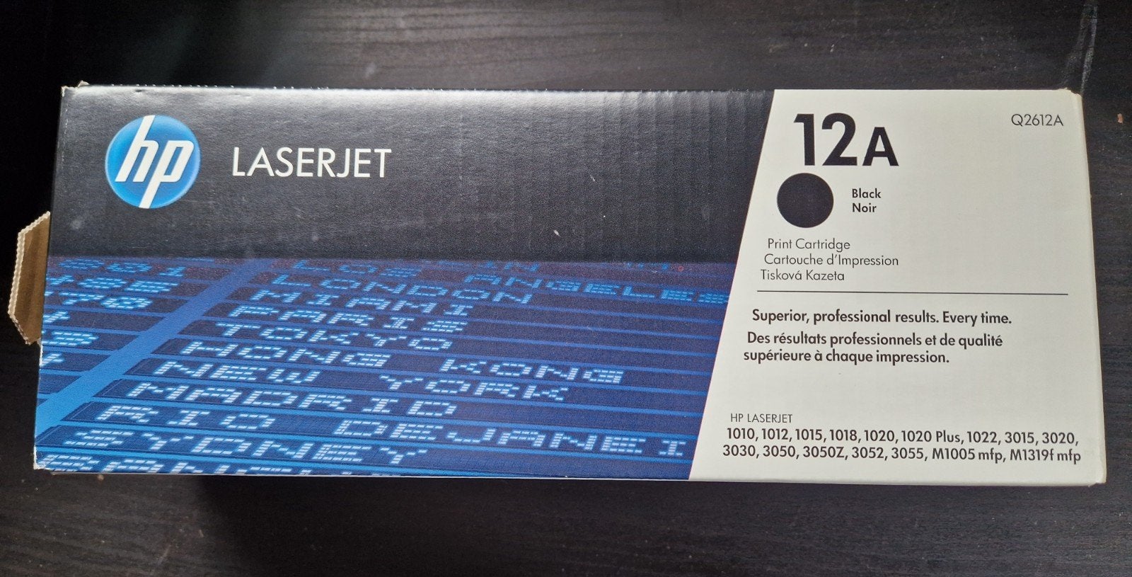 HP LaserJet 12A Zwarte Toner Cartridge Q2612A, Computers en Software, Printers, Nieuw, Printer, Laserprinter, Zwart-en-wit printen