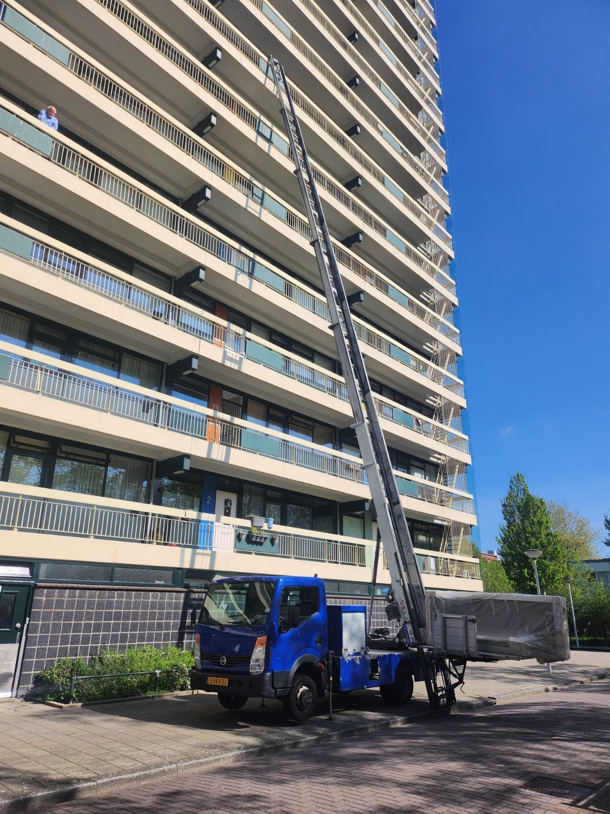 Te Koop verhuislift ladderlift euro 5, Diensten en Vakmensen, Verhuizers en Opslag