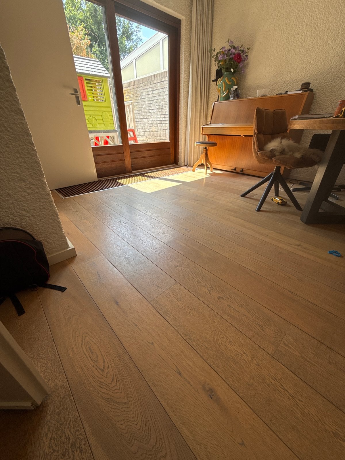 Mooie eikenhouten vloer - Gebruikt, Gebruikt, 10 m² of meer, 10 tot 30 cm, Hout