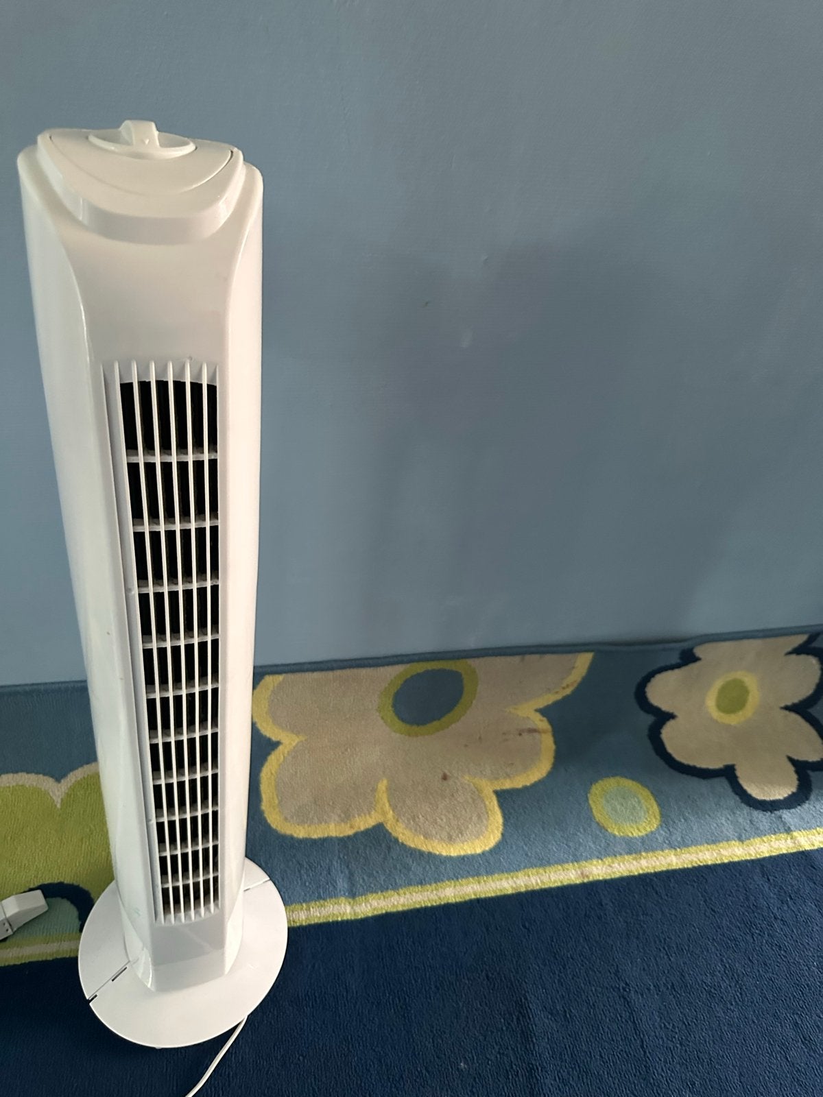 Witte torenventilator - Ideaal voor verkoeling, Ophalen of Verzenden, Gebruikt, Torenventilator