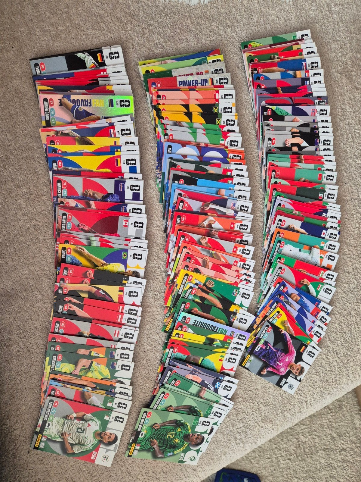 195 dubbele Panini WK 2026 voetbalkaarten, Ophalen, Zo goed als nieuw, Plaatje