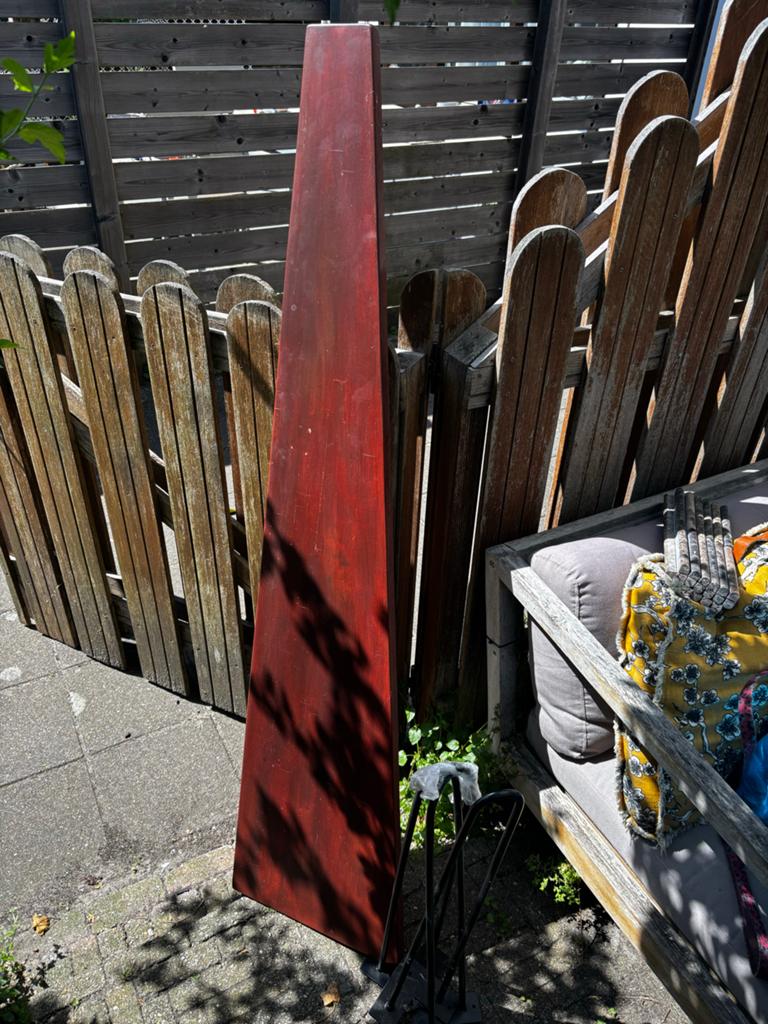 Tafelblad en hairpin poten - DIY tafel, Ophalen, Minder dan 50 cm, Gebruikt, Rechthoekig