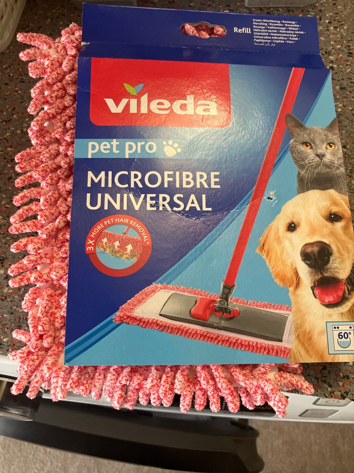 Vileda, Ophalen, Mop of Dweil