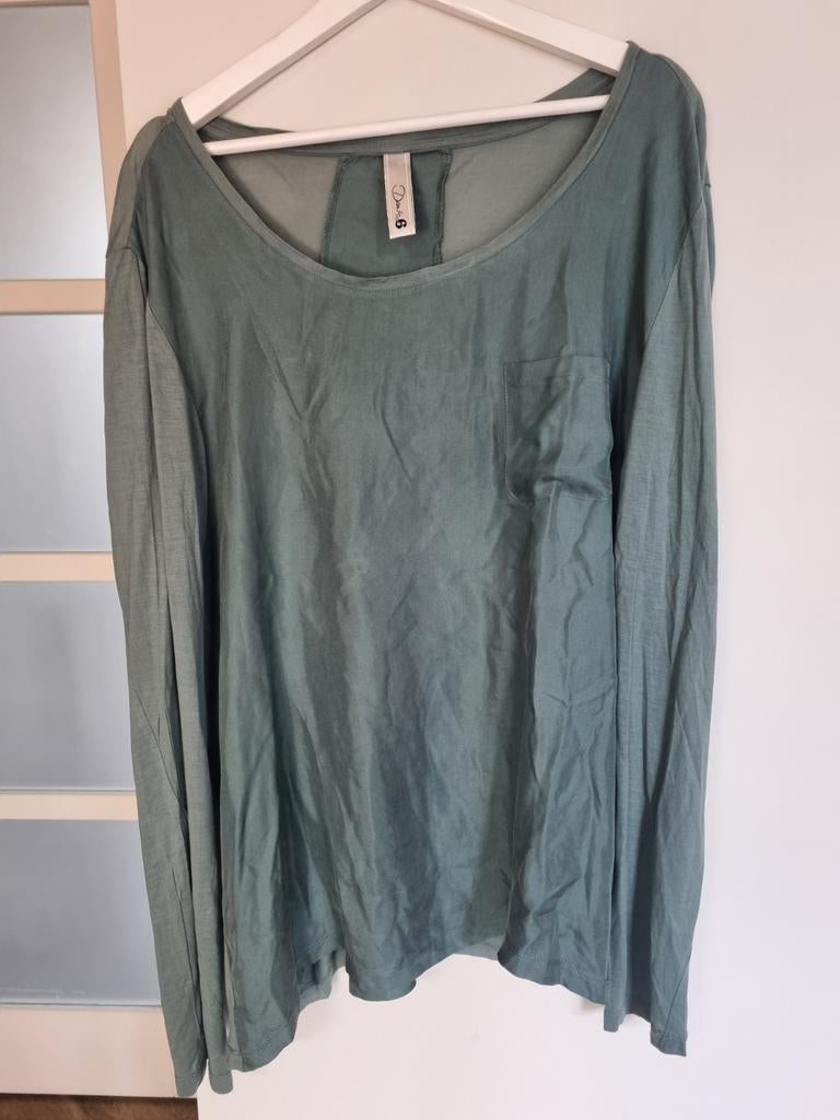 Dante 6 100% Zijde Tuniek Salie Groen Maat 42-44, Kleding | Dames, Dante 6, Maat 42/44 (L), Nieuw, Ophalen of Verzenden