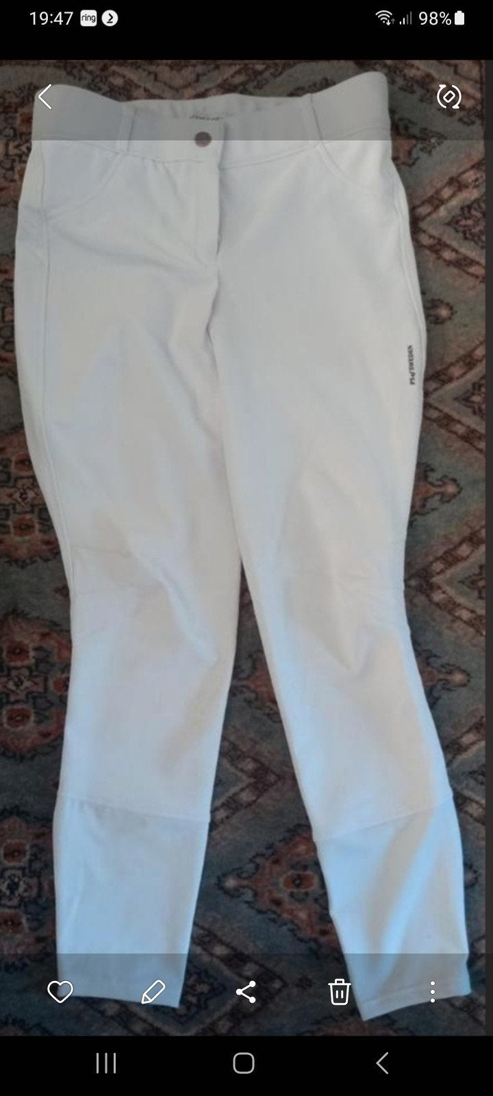 Wedstrijd paardrijbroek maat 40 Ps of Sweden, Dieren en Toebehoren, Paardrijkleding, Ophalen of Verzenden, Zo goed als nieuw, Dressuur