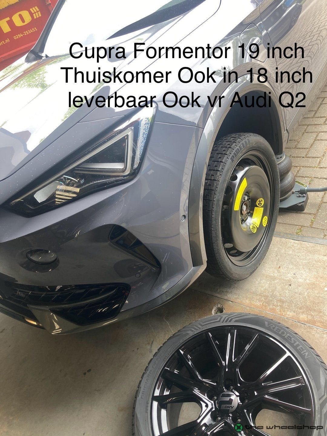 Reservewiel Thuiskomer VW Golf 7/8 T-Roc Passat AUDI A3 Q2 i, Gebruikt, -, -, Banden en Velgen