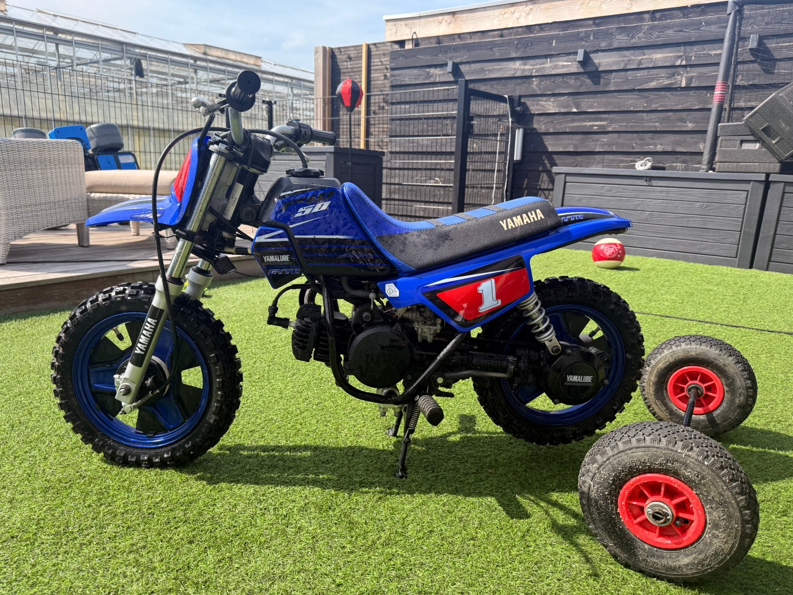 Yamaha PW50 – Zo goed als nieuw – Bouwjaar 2023, Ophalen, Yamaha, Zo goed als nieuw, 2 versnellingen