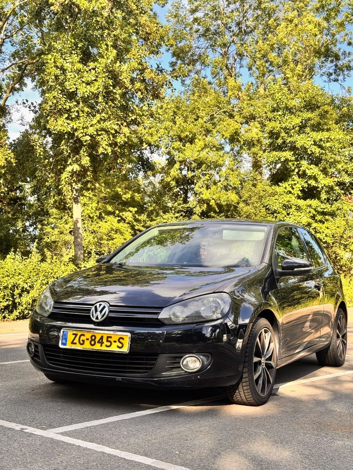 Volkswagen Golf 1.2 TSI 63KW 5D 2011 Zwart, Auto's, Voorwielaandrijving, 4 cilinders, 610 kg, Zwart
