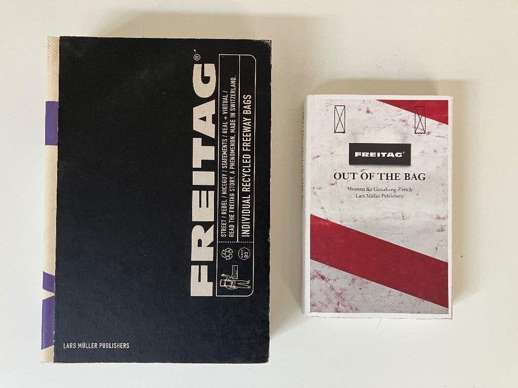 FREITAG Lars Muller book 2001 Out of the Bag 2012 1st print, Ophalen of Verzenden, Zo goed als nieuw, Lars Muller, Overige onderwerpen