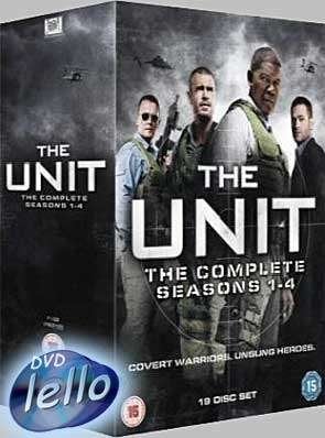 The Unit, Complete Serie, Seizoen 1-4 (2006-09) UK niet NLO, Boxset, Ophalen of Verzenden, Zo goed als nieuw, Actie en Avontuur